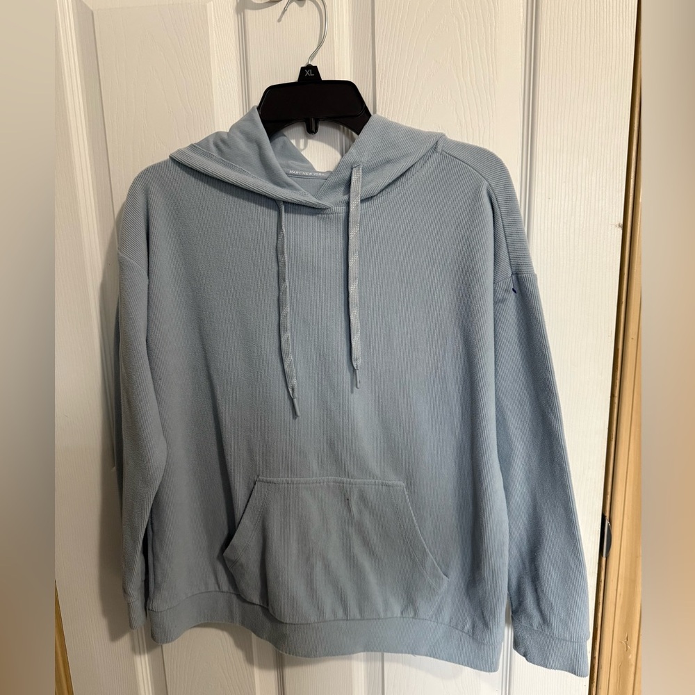 Marc New York Sky Blue Hoodie